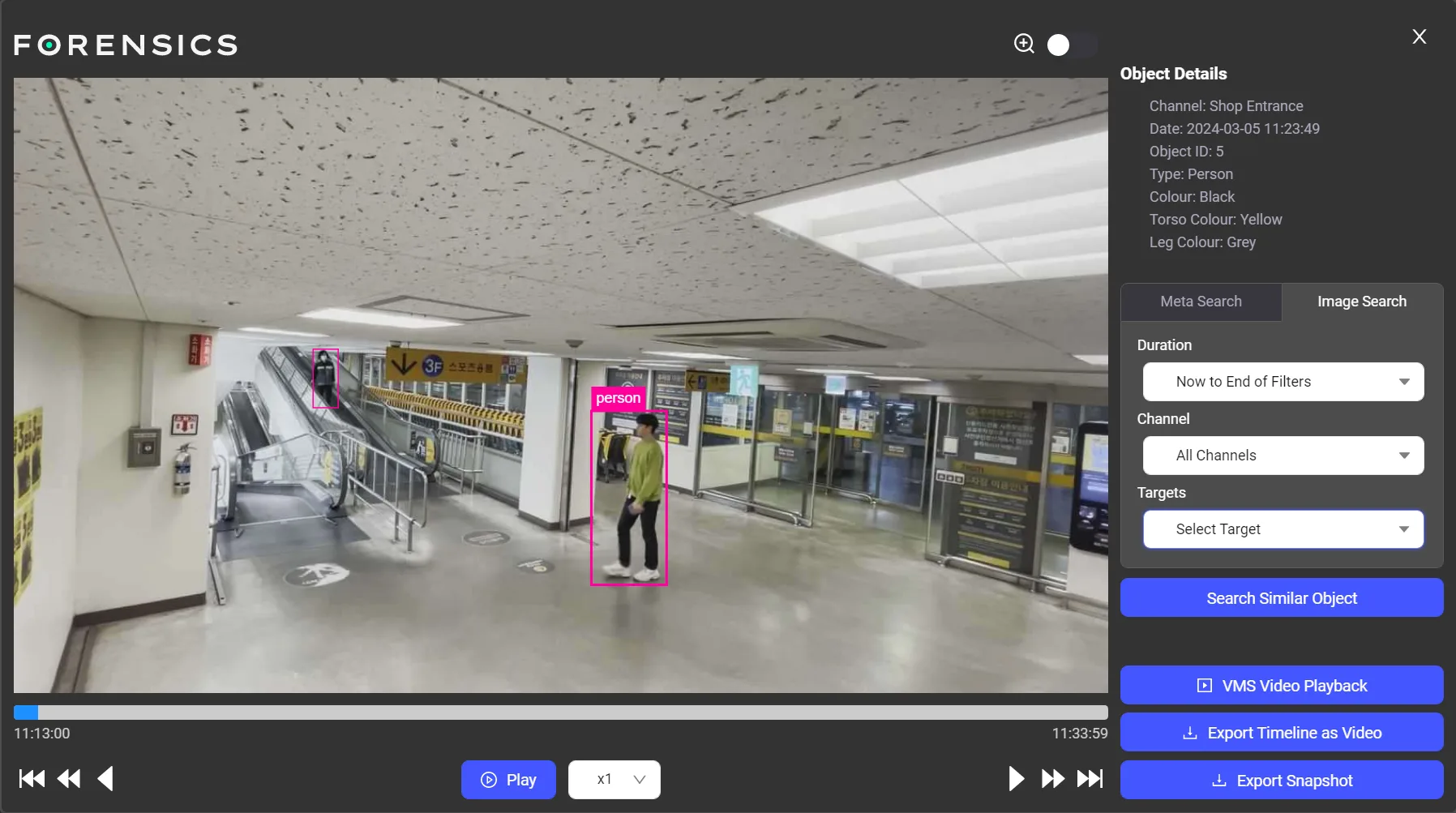 VCA Analytics - Retail Solutions - Perimeter Protection